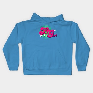 Pop Art Fan Girl Kids Hoodie